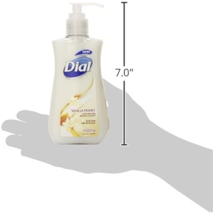 Dial LIQUID HAND SOAP, VANILLA HONEY WITH PROTEIN PACKED YOGURT, 7.5 FLUID OUNCES - Image 3
